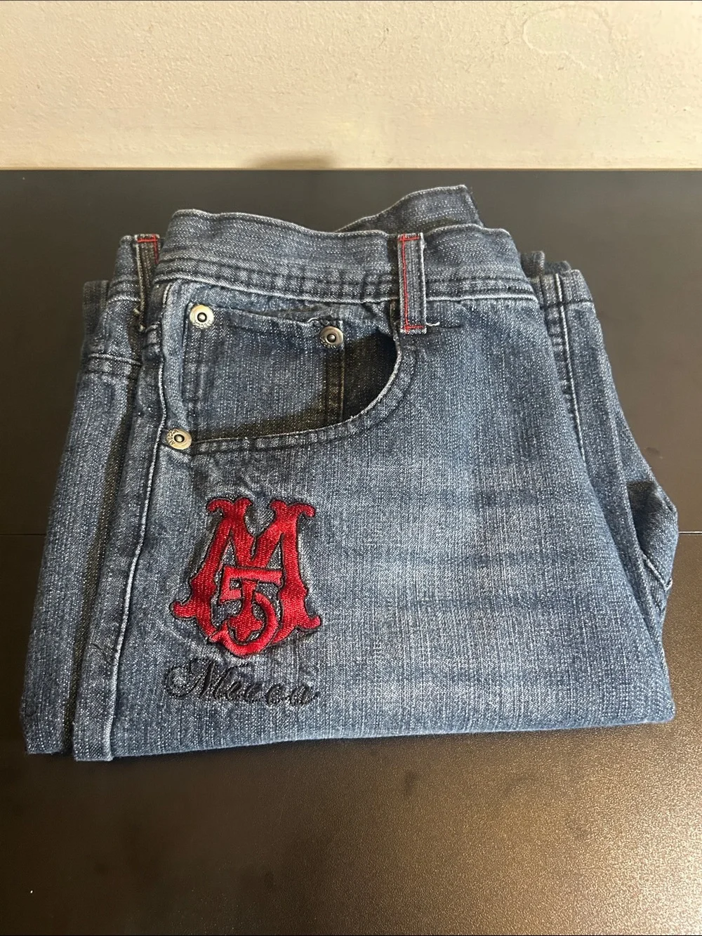 Vintage Mecca DNM Skater Boys Jeans Size 16 Youth.